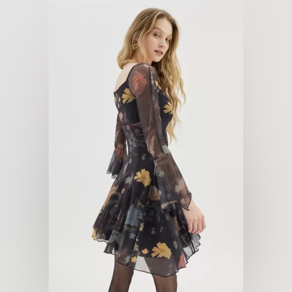 Urban Outfitters off the shoulder mini dress